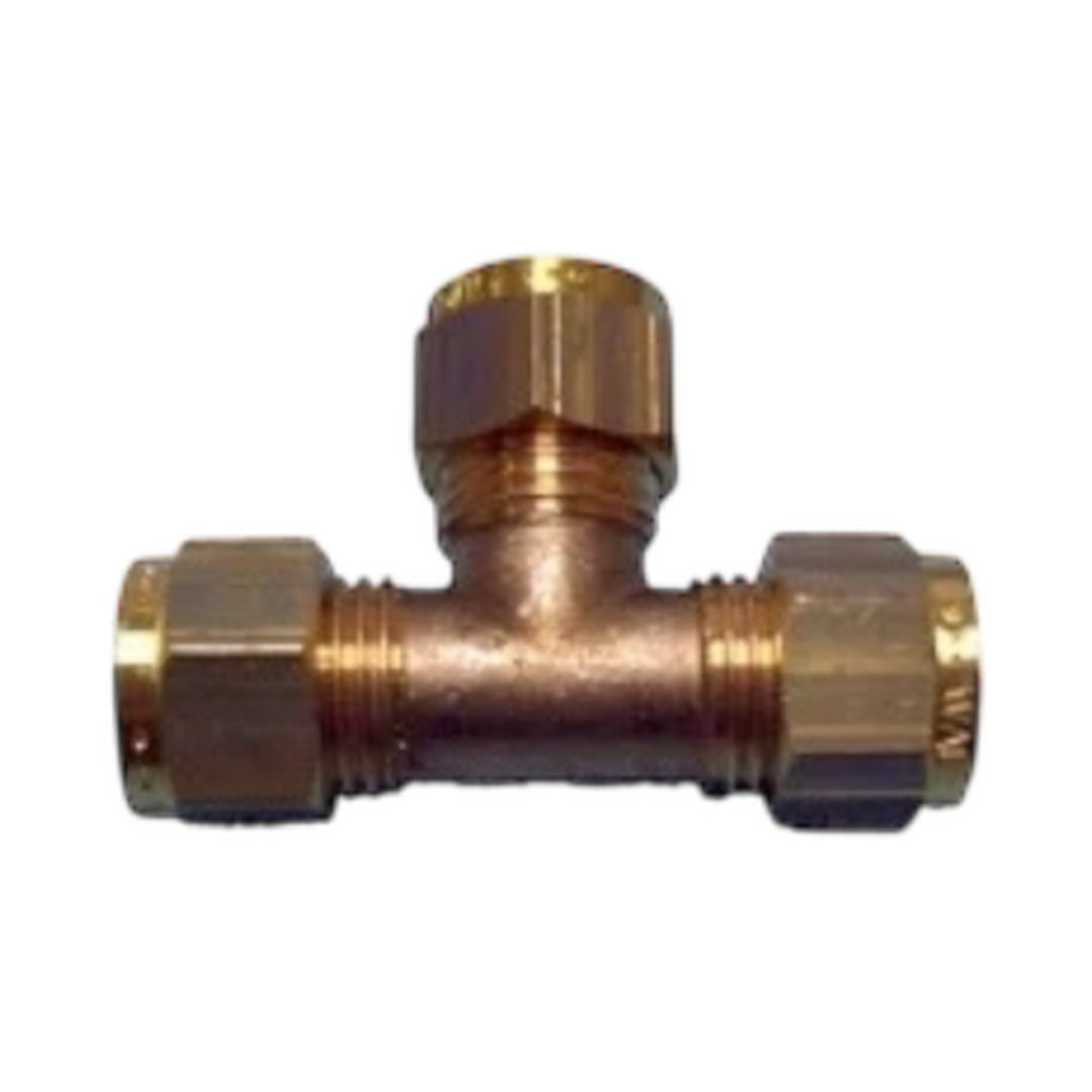 10mm Brass Equal Tee Pipe Connector for sale online | ThomasTouring.co.uk