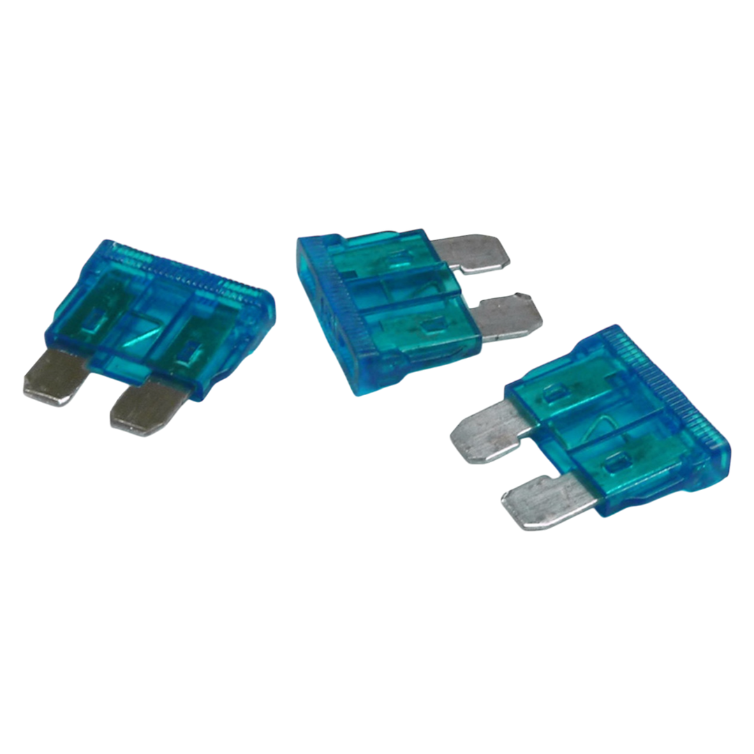 15 Amp Blade Fuse Pack of 3 - W4 37538 | ThomasTouring.co.uk