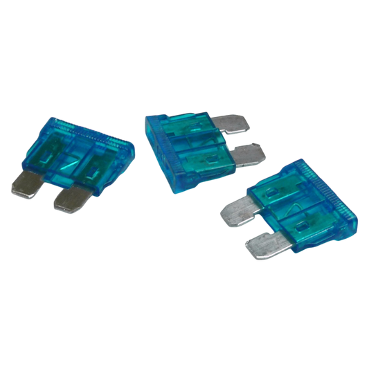 15 Amp Blade Fuse Pack of 3 - W4 37538 | ThomasTouring.co.uk