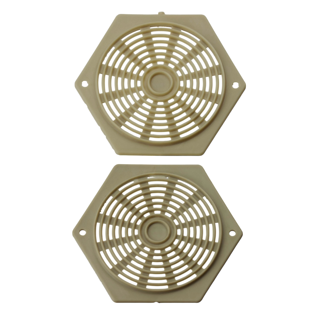 Hexagonal Vents Pack of 2 - W4 37816 | 5019328378161 | ThomasTouring.co.uk