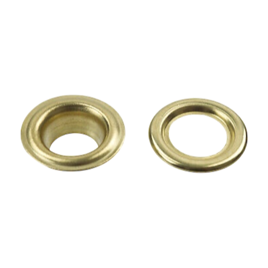 Brass Eyelets 13mm 1/2" W4 - Pack of 10 | W4 37652 | ThomasTouring.co.uk