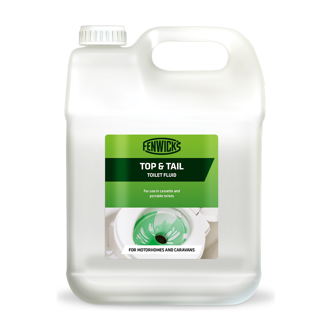 Buy Fenwicks Top & Tail Toilet Fluid 2.5L for sale online UK | Fenwicks Top & Tail Toilet Fluid 2.5L for sale cornwall | ThomasTouring.co.uk