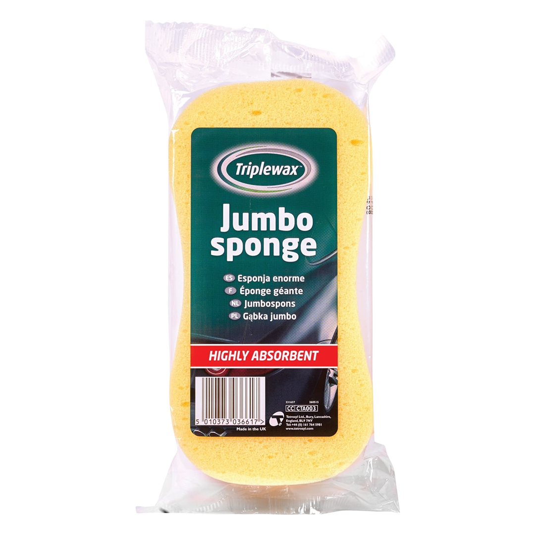 Buy Car Wash Sponge online UK | Triplewax Jumbo Sponge for sale online UK | ThomasTouring.co.uk