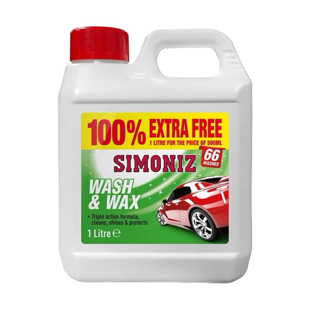 Buy Simoniz Wash & Wax 1 Ltr for sale online UK - ThomasTouring.co.uk