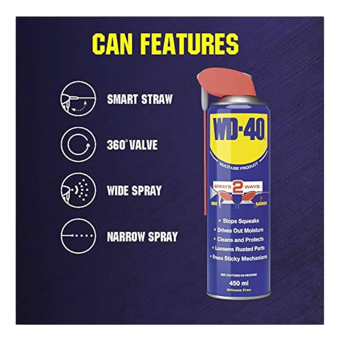 WD-40 450ML | ThomasTouring.co.uk