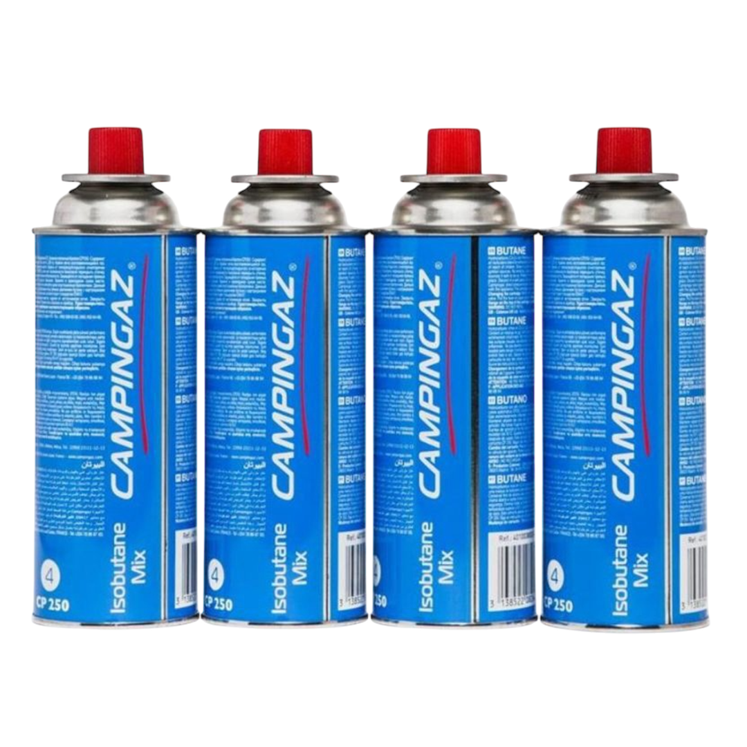 Campingaz CP250 Gas Cartridge - Pack of 4 | 3138522117665 | ThomasTouring.co.uk