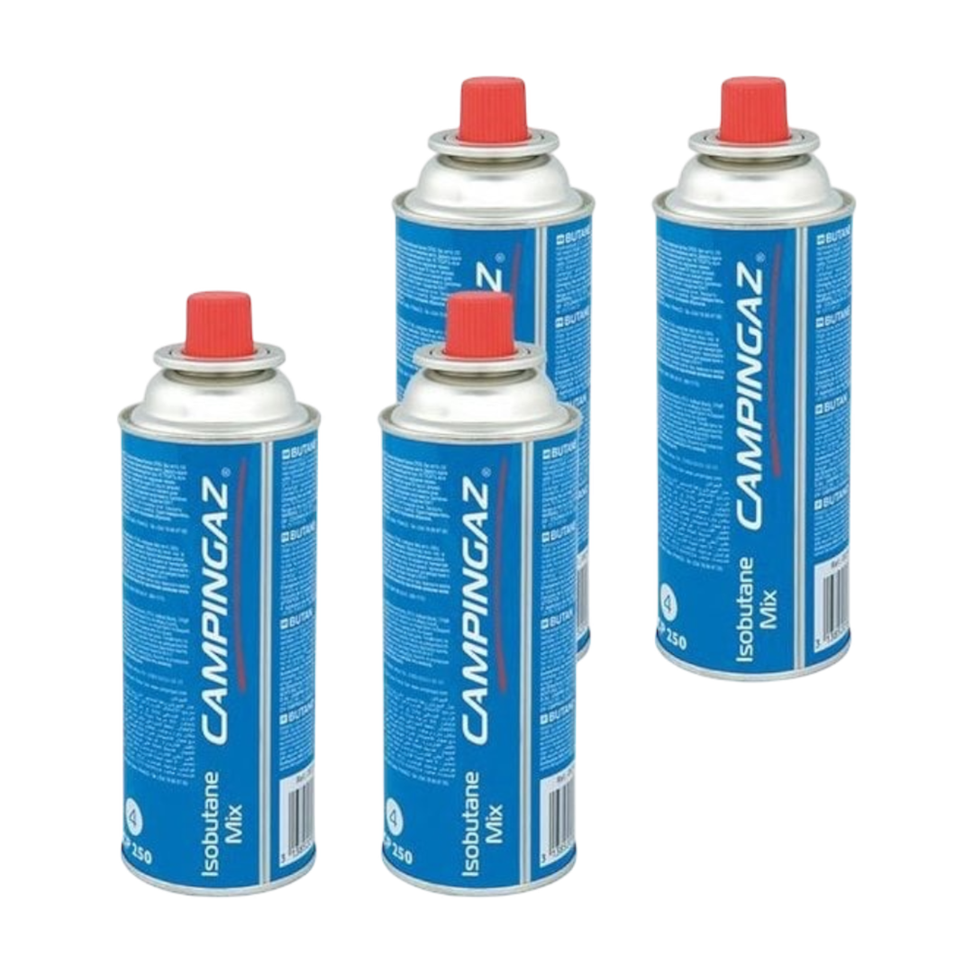 Campingaz CP250 Gas Cartridge - Pack of 4 | 3138522117665 | ThomasTouring.co.uk