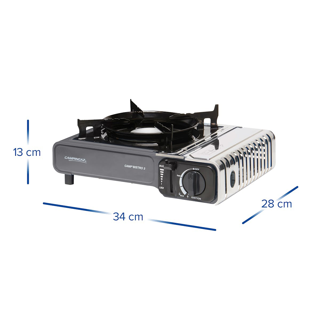 Campingaz Camp Bistro 3 Camping Gas Stove | ThomasTouring.co.uk