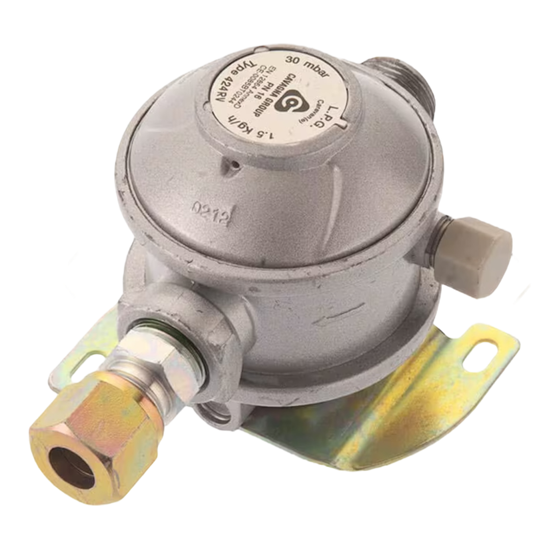 Caravan & Motorhome 30mbar Gas Regulator | ThomasTouring.co.uk