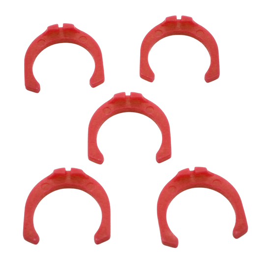 W4 Collet Clips 12mm - Red | ThomasTouring.co.uk