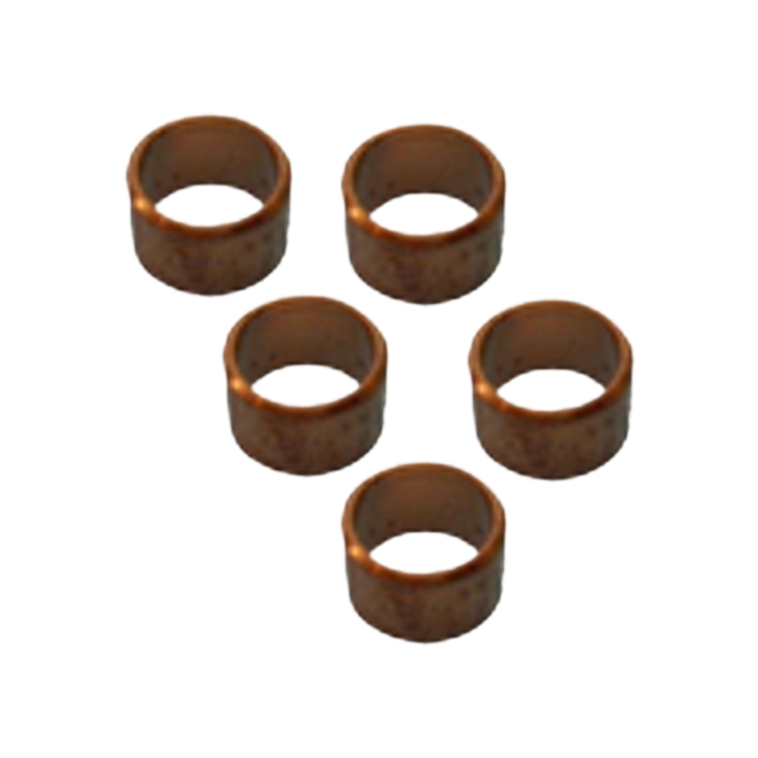 Buy 1/4 Compression Copper Olives - Pack of 5 for sale at ThomasTouring.co.uk