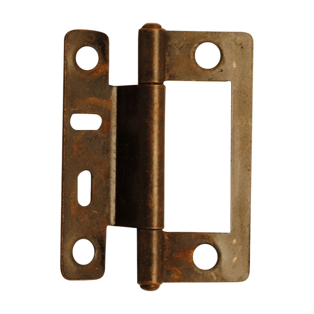 Cranked Flush Hinge 50mm Bronze Finish - W4 37827 | 5019328378277 | ThomasTouring.co.uk