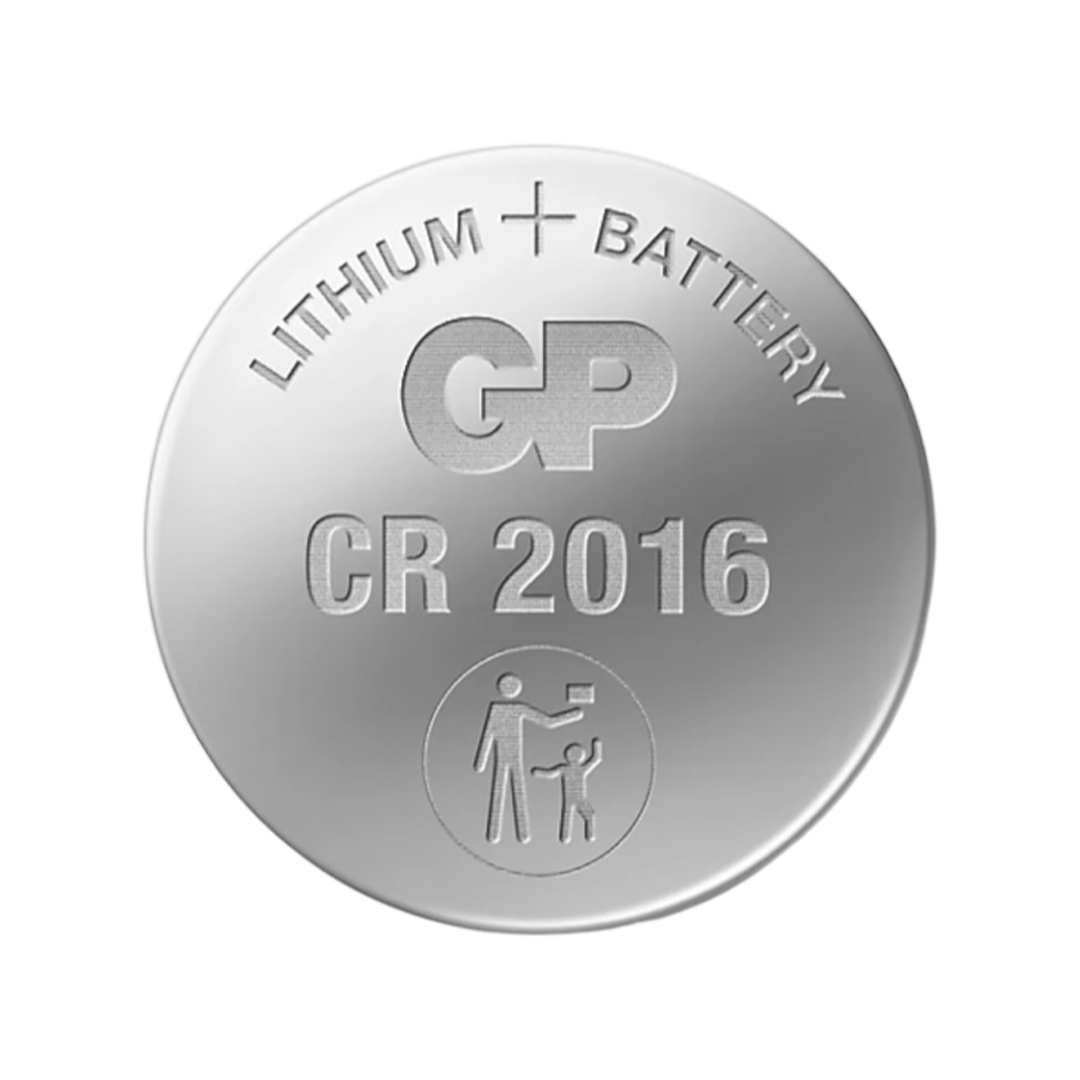 GP Lithium Coin Battery CR2016 | ThomasTouring.co.uk