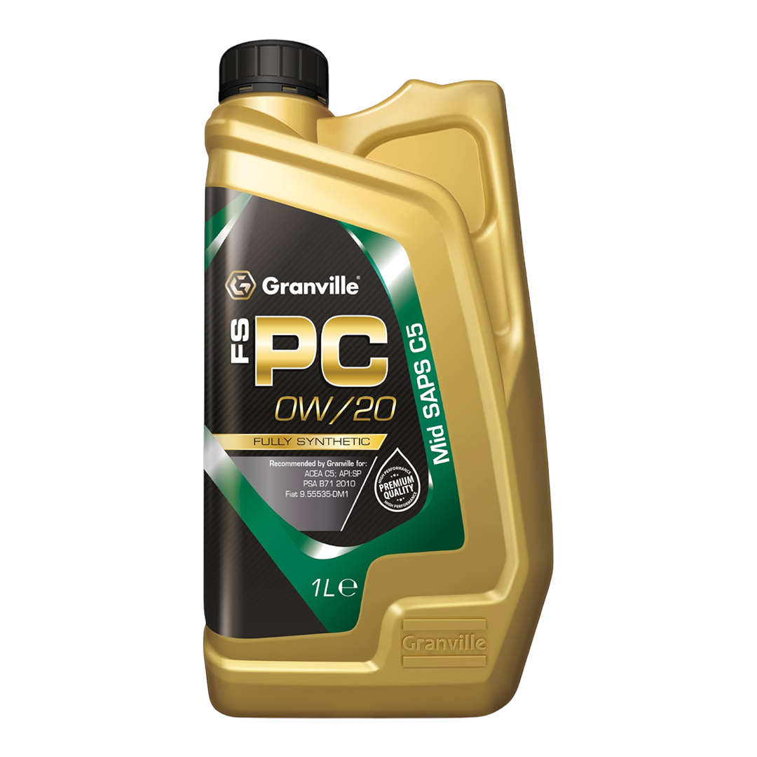 Granville FS-PC 0W/20 Engine Oil - 1 Litre | 5020618011545 | ThomasTouring.co.uk