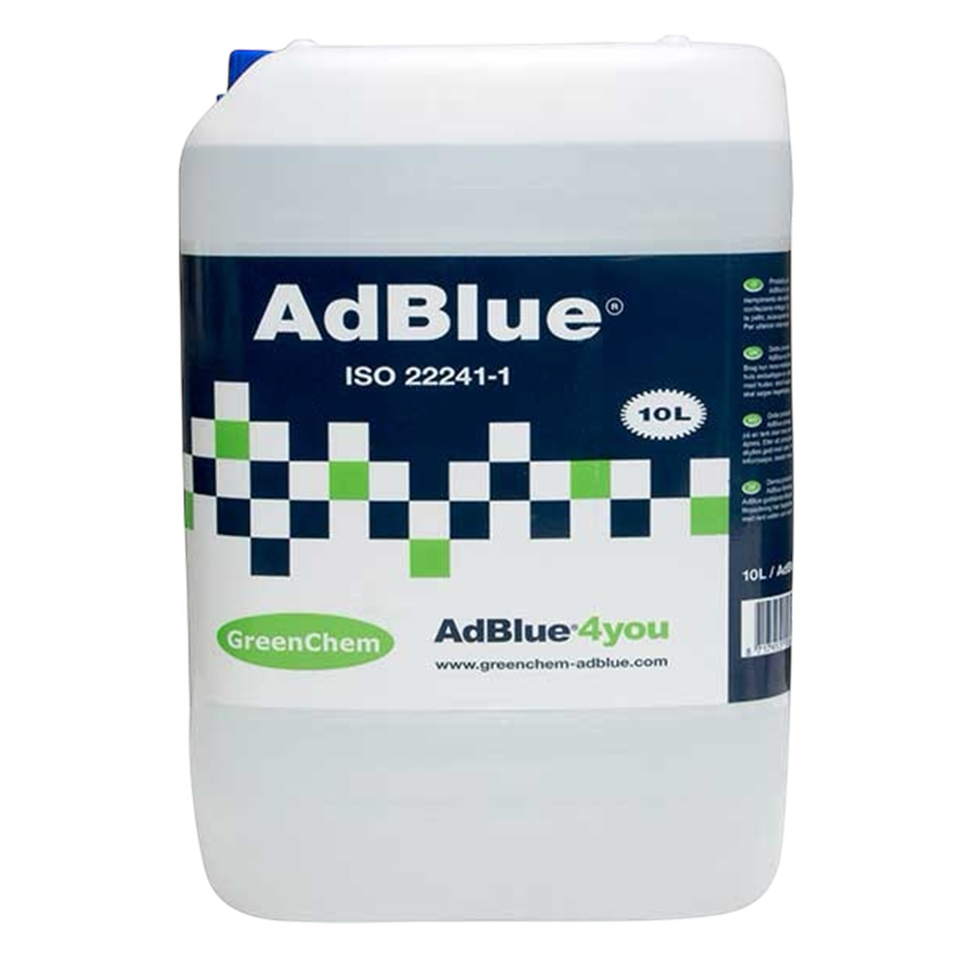 GreenChem AdBlue 10L ISO 22241-1 | 8717953106964 | ThomasTouring.co.uk