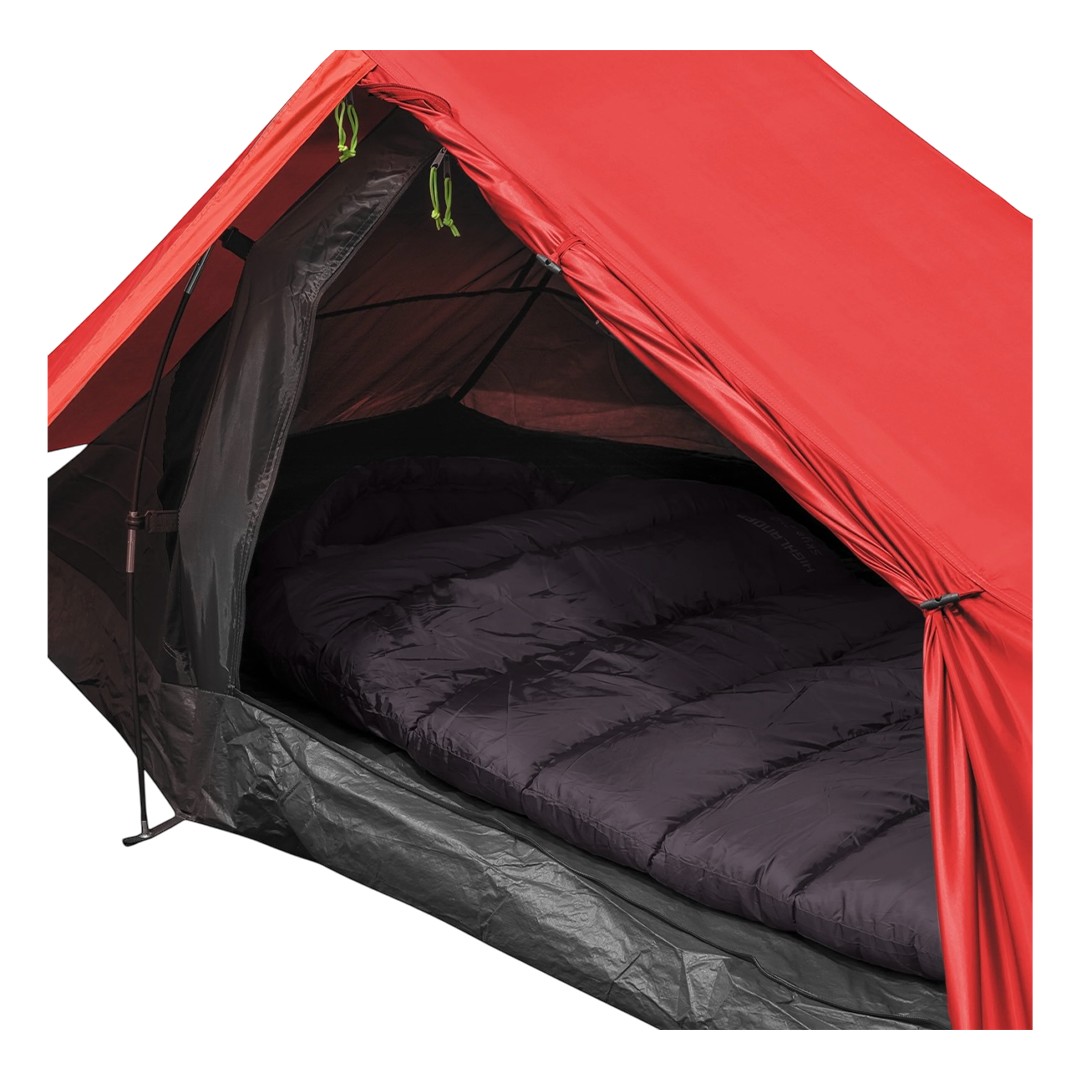 Highlander Blackthorne XL 1 Man Backpacking Tent - Red