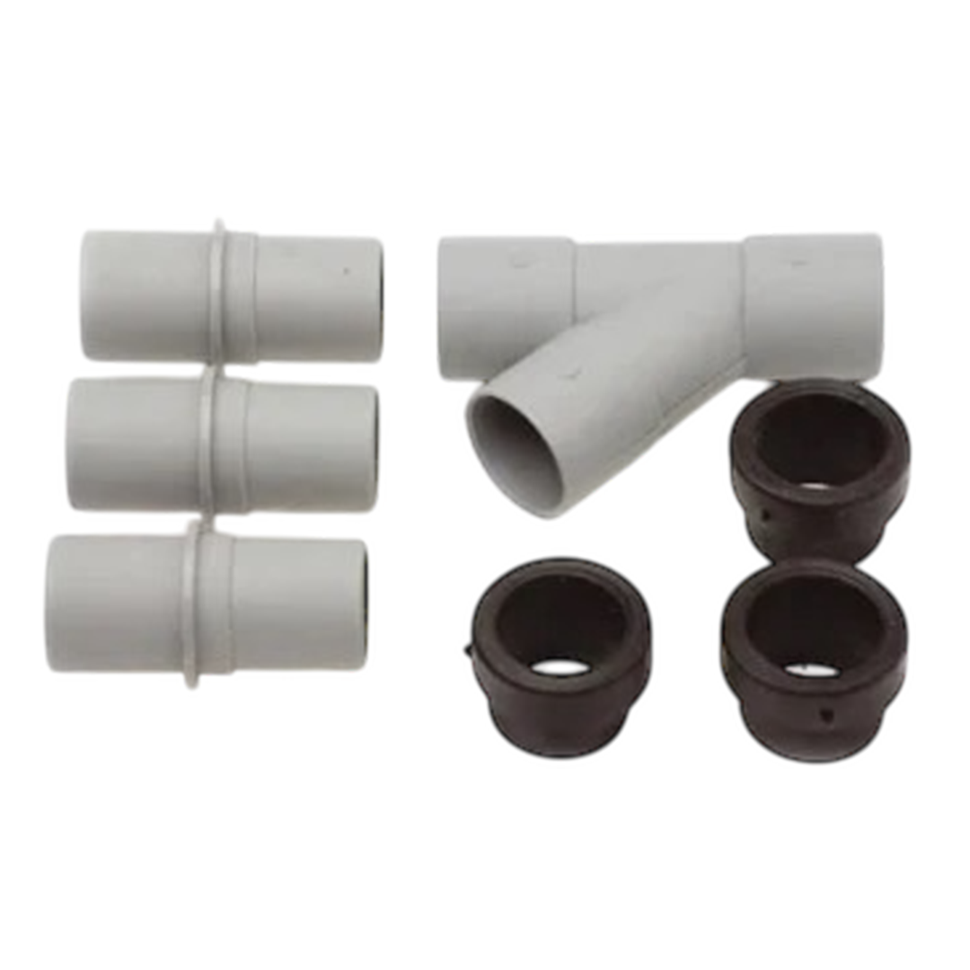 7 Piece Kit 28.5mm Water Connectors & Sleeves