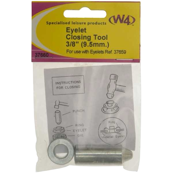 W4 Eyelet Closing Tool 3/8" 9.5mm | ThomasTouring.co.uk