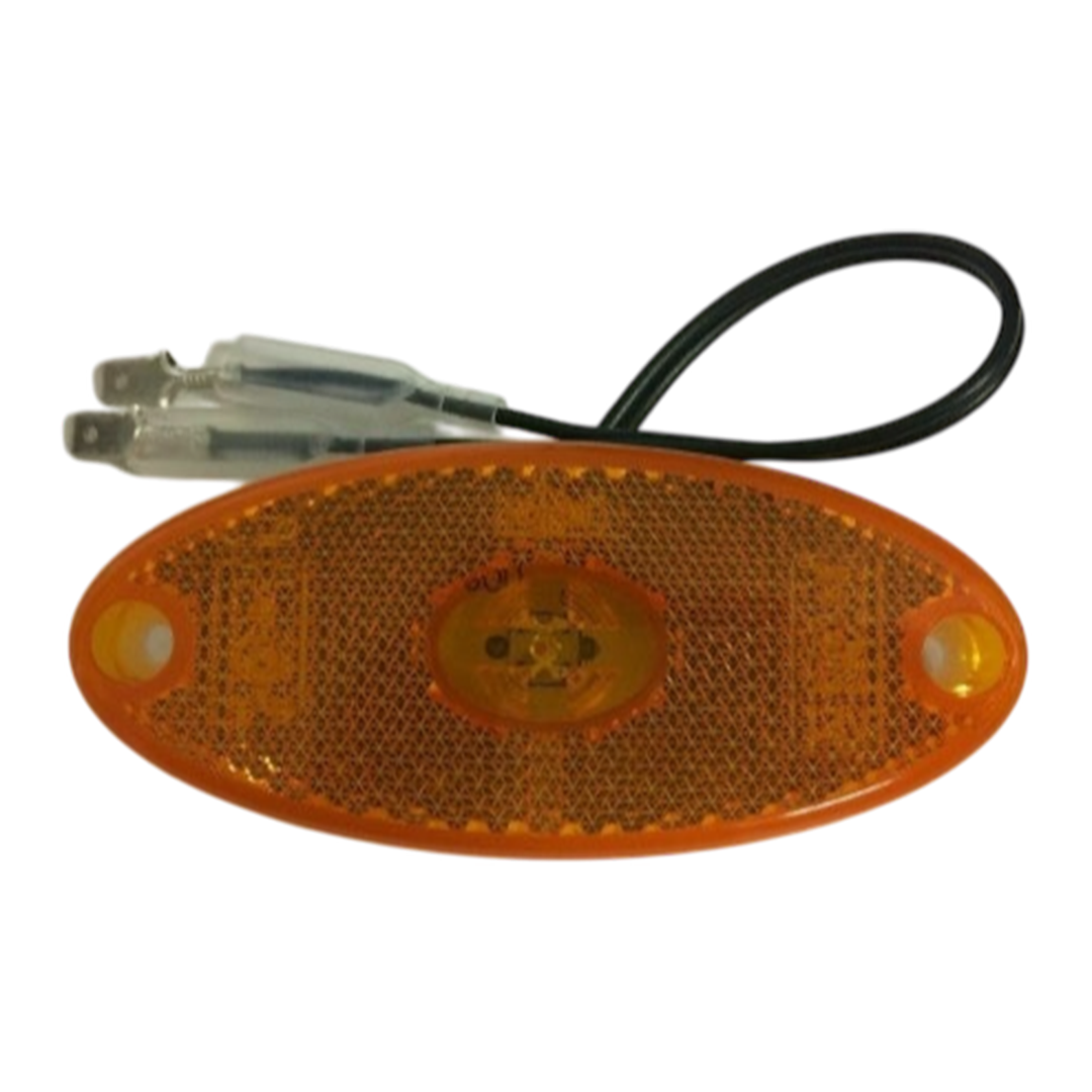 Jokon 12v LED Oval Side Marker Light Amber | ThomasTouring.co.uk