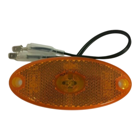 Jokon 12v LED Oval Side Marker Light Amber | ThomasTouring.co.uk