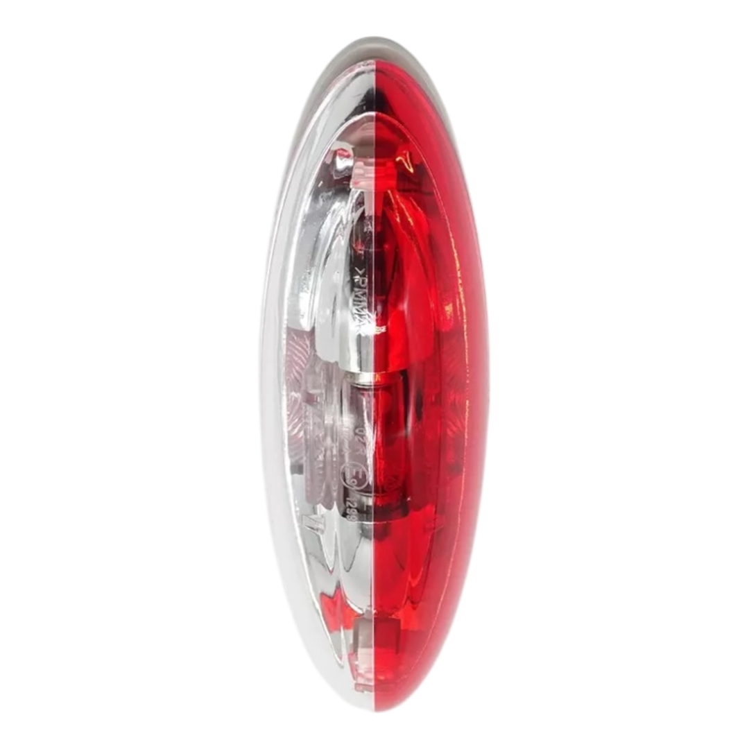 Motorhome Red & White Side Marker Light | ThomasTouring.co.uk