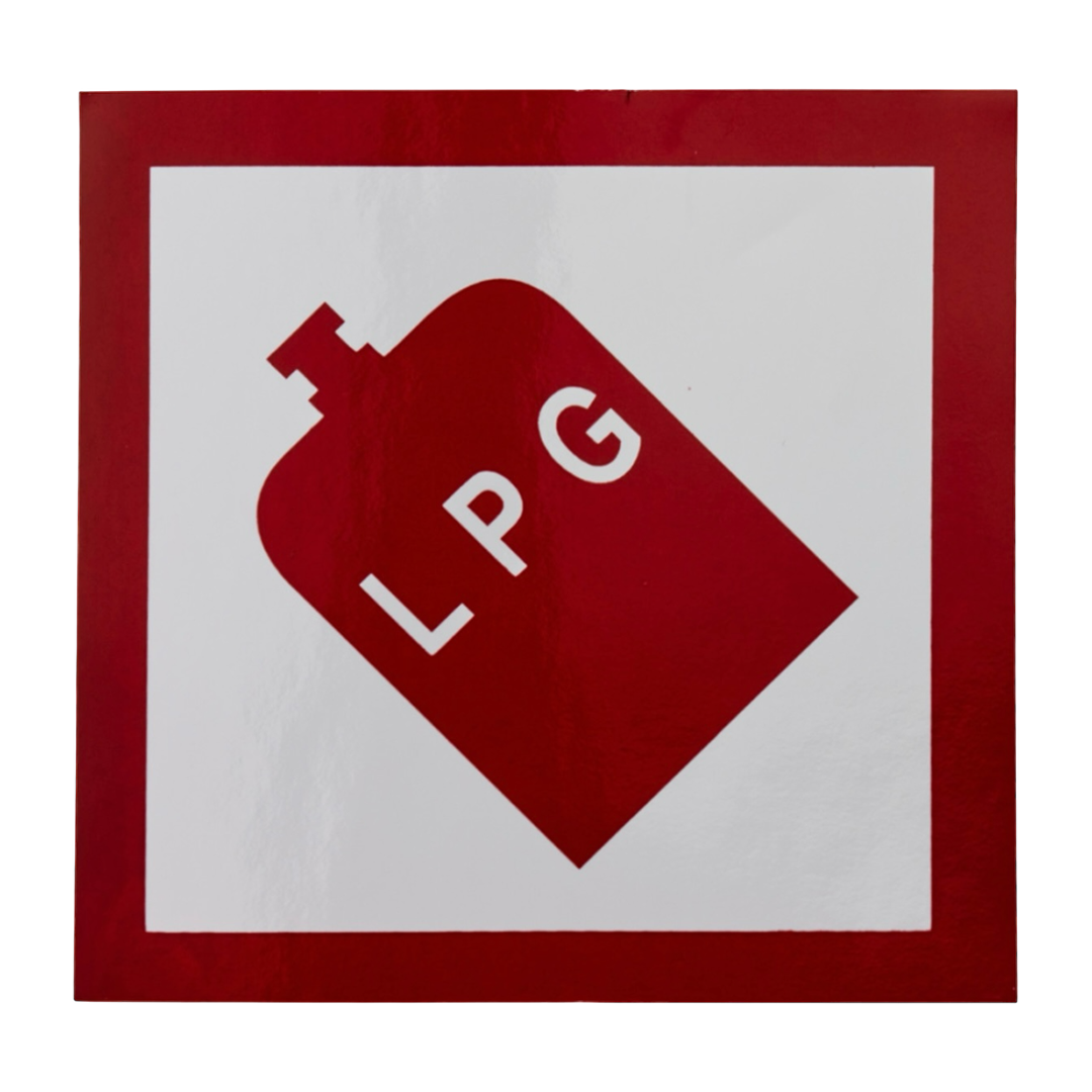 LPG Sticker for Caravans & Motorhomes - W4 37101 | ThomasTouring.co.uk