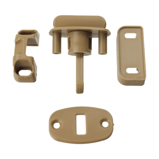 Locker Door Snap Retainer Catch W4 37847 - Beige | ThomasTouring.co.uk