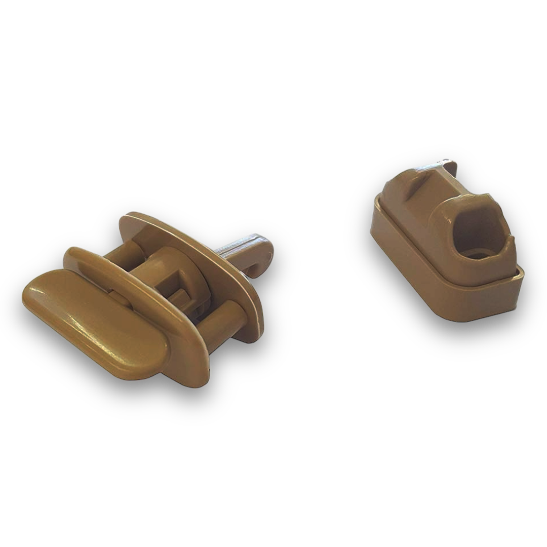 Cupboard Door Snap Retainer Catch W4 37849 - Light Brown | ThomasTouring.co.uk