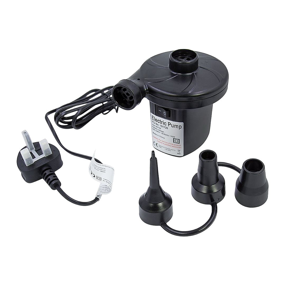 Milestone Electric Camping Air Pump 230v / 130w | ThomasTouring.co.uk