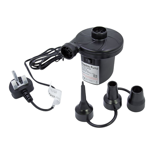 Milestone Electric Camping Air Pump 230v / 130w | ThomasTouring.co.uk