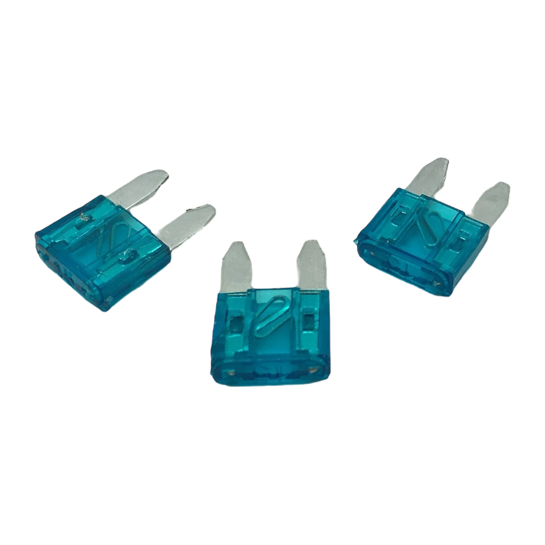 15amp Mini Blade Fuse - 3pack | ThomasTouring.co.uk