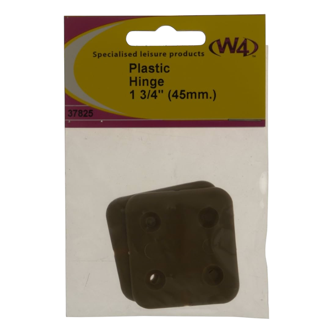 W4 Plastic Hinge - 45mm 1 3/4" | 5019328378253 | ThomasTouring.co.uk