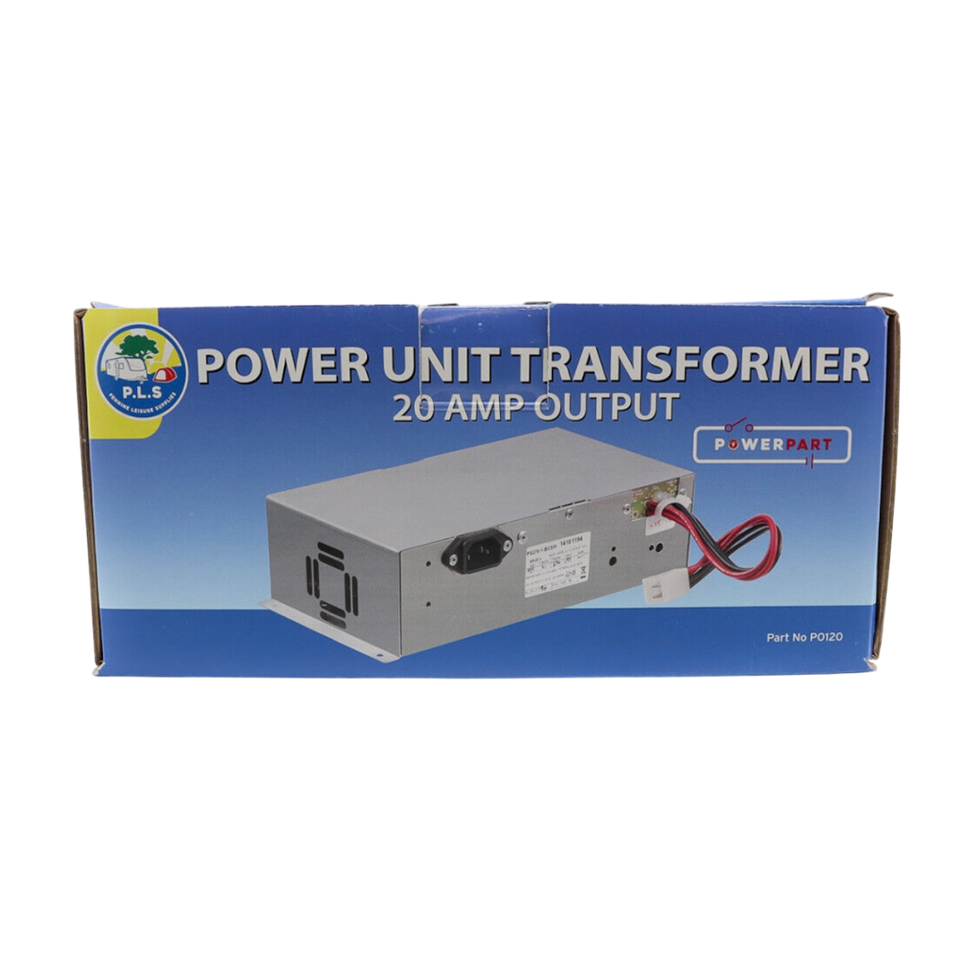 20 amp Power Unit &amp; Transformer with Signal Wire | ThomasTouring.co.uk