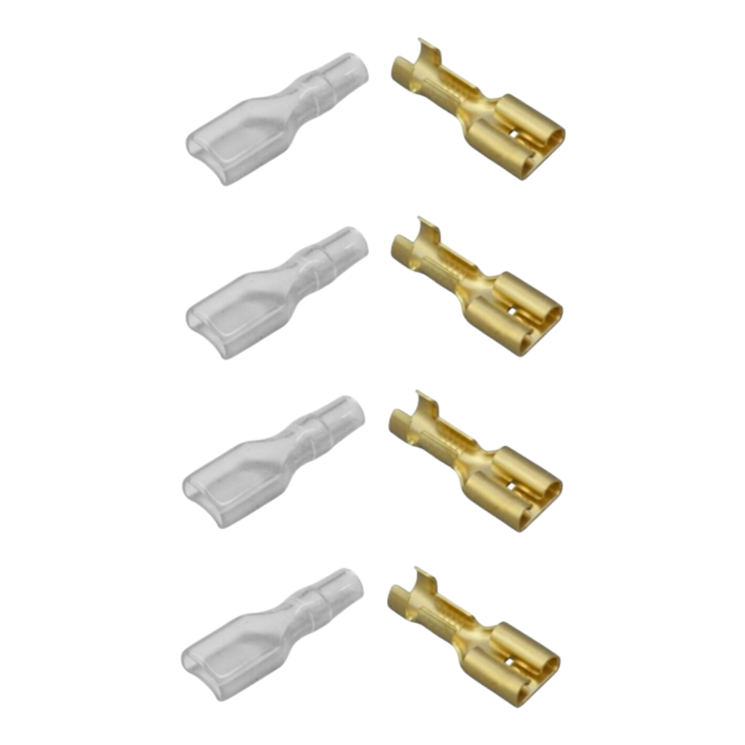 Push-On Female Terminal and Insulators - W4 37503 | ThomasTouring.co.uk