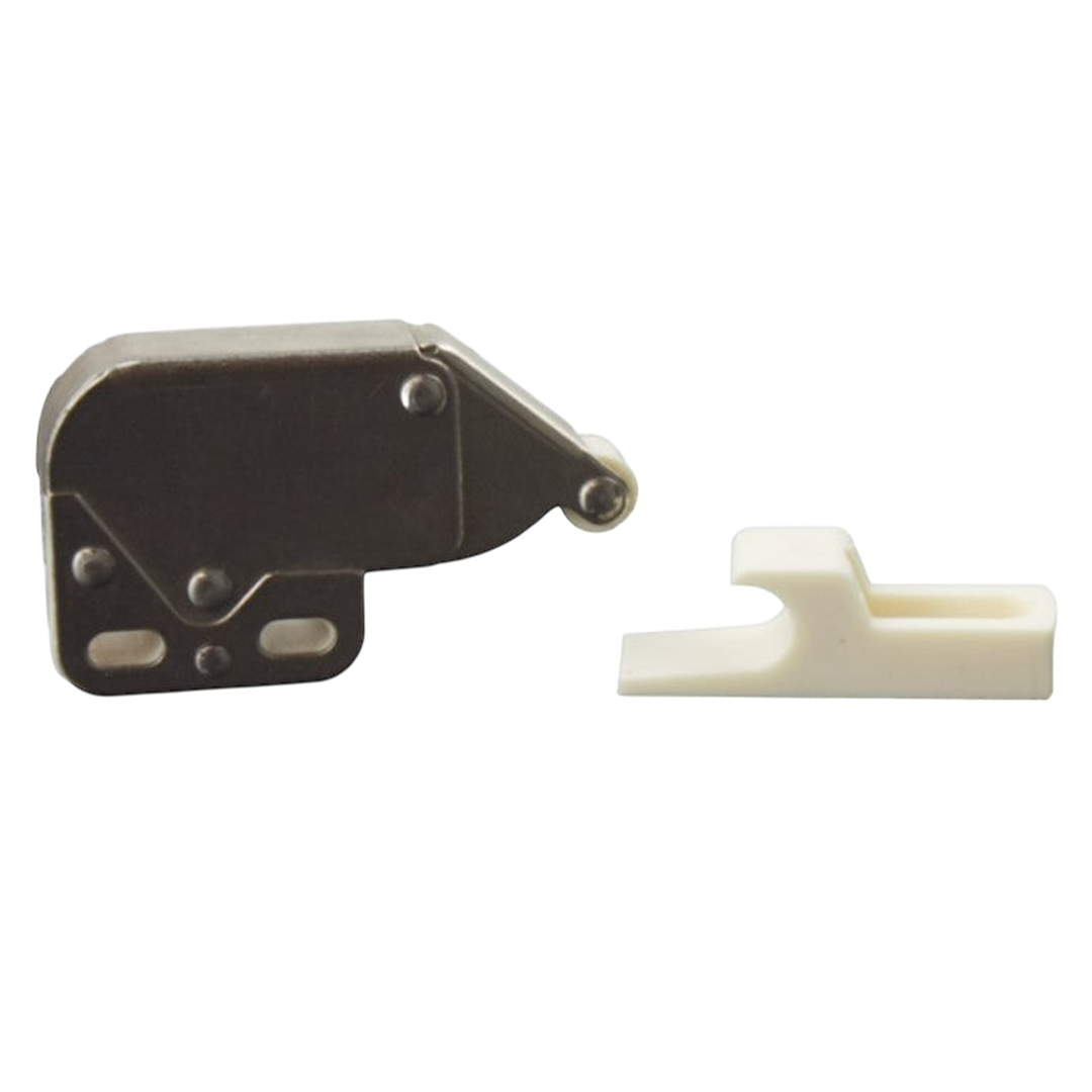 W4 Push-Release Cupboard Door Catch - 37822 | 5019328378222 | ThomasTouring.co.uk