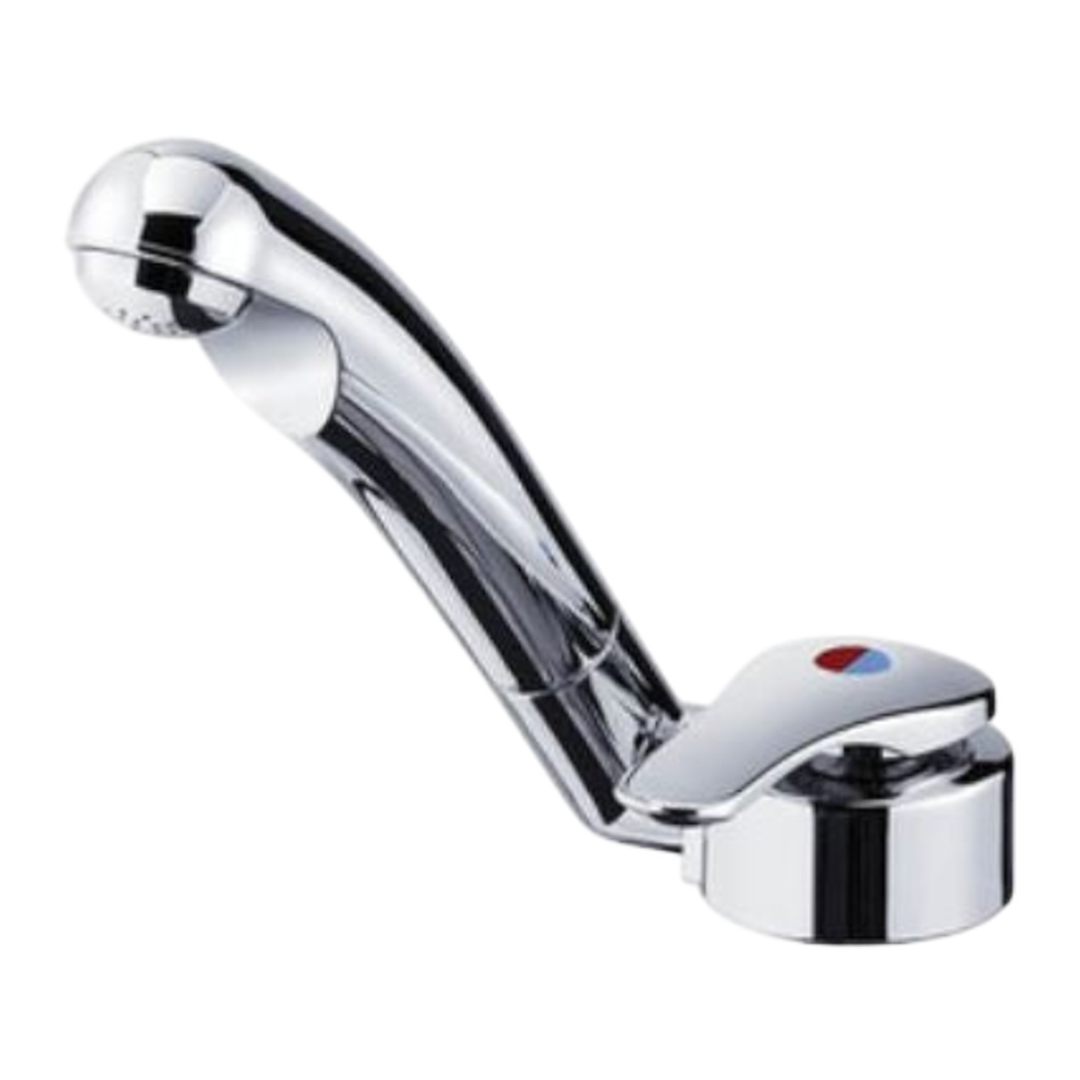 Reich Twist Single Lever Mixer Tap - Chrome | 8712497055037 | ThomasTouring.co.uk