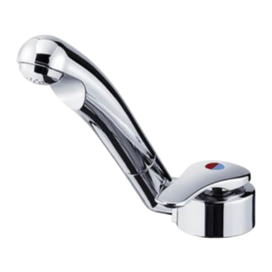 Reich Twist Single Lever Mixer Tap - Chrome | 8712497055037 | ThomasTouring.co.uk