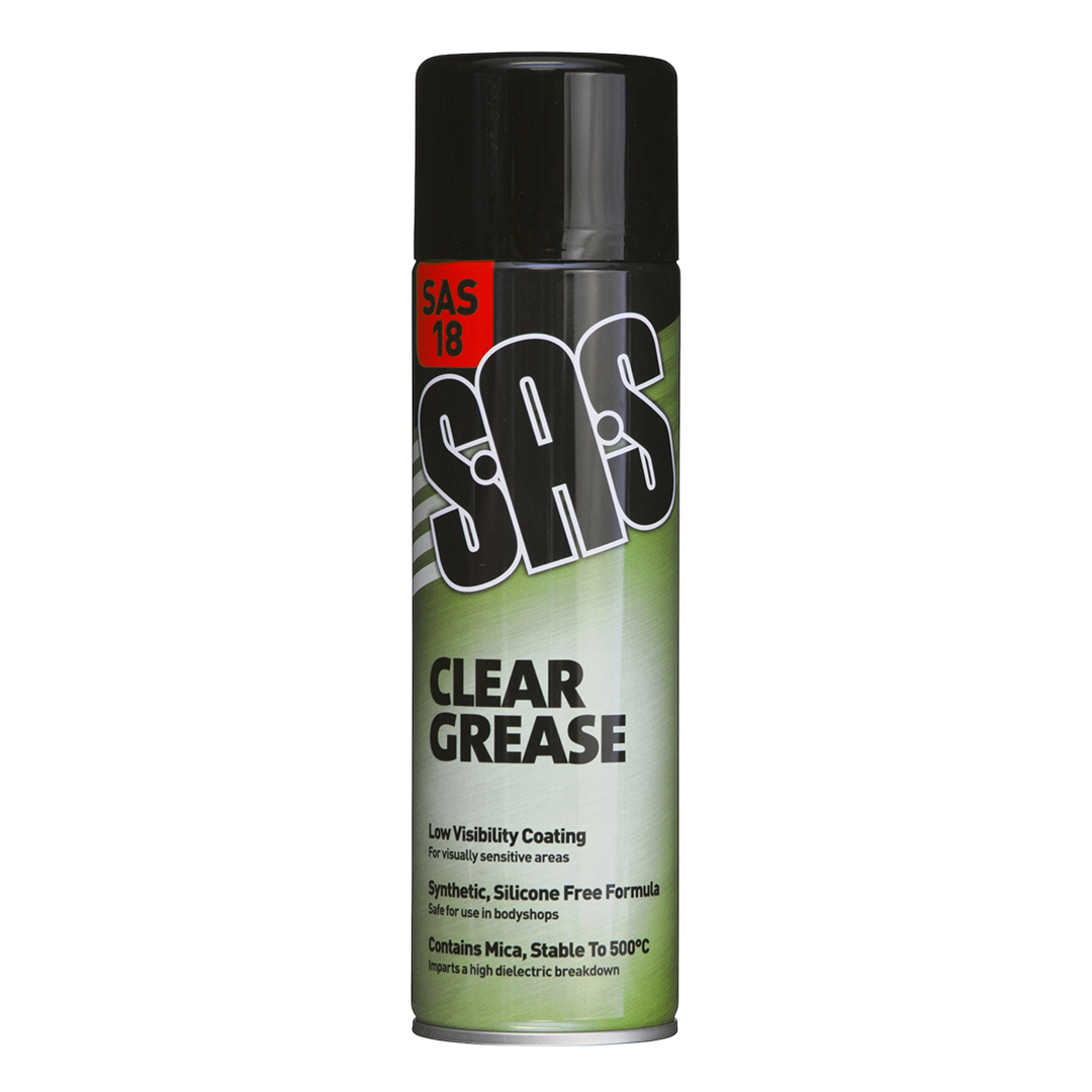 SAS High Temperature Clear Grease 500ml SAS18 | ThomasTouring.co.uk