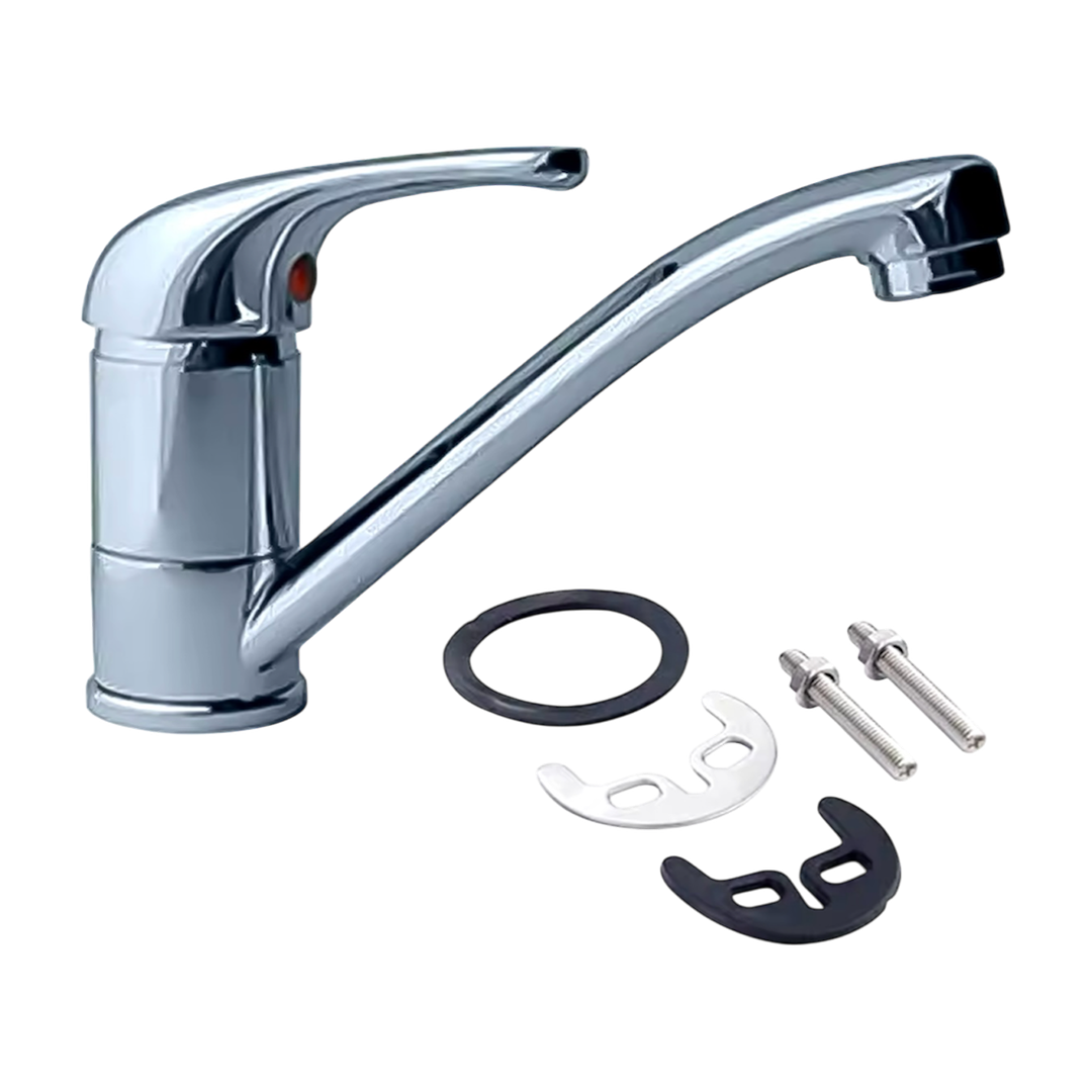 Single Lever Chrome Plated Mixer Tap for Sale Online UK - ThomasTouring.co.uk