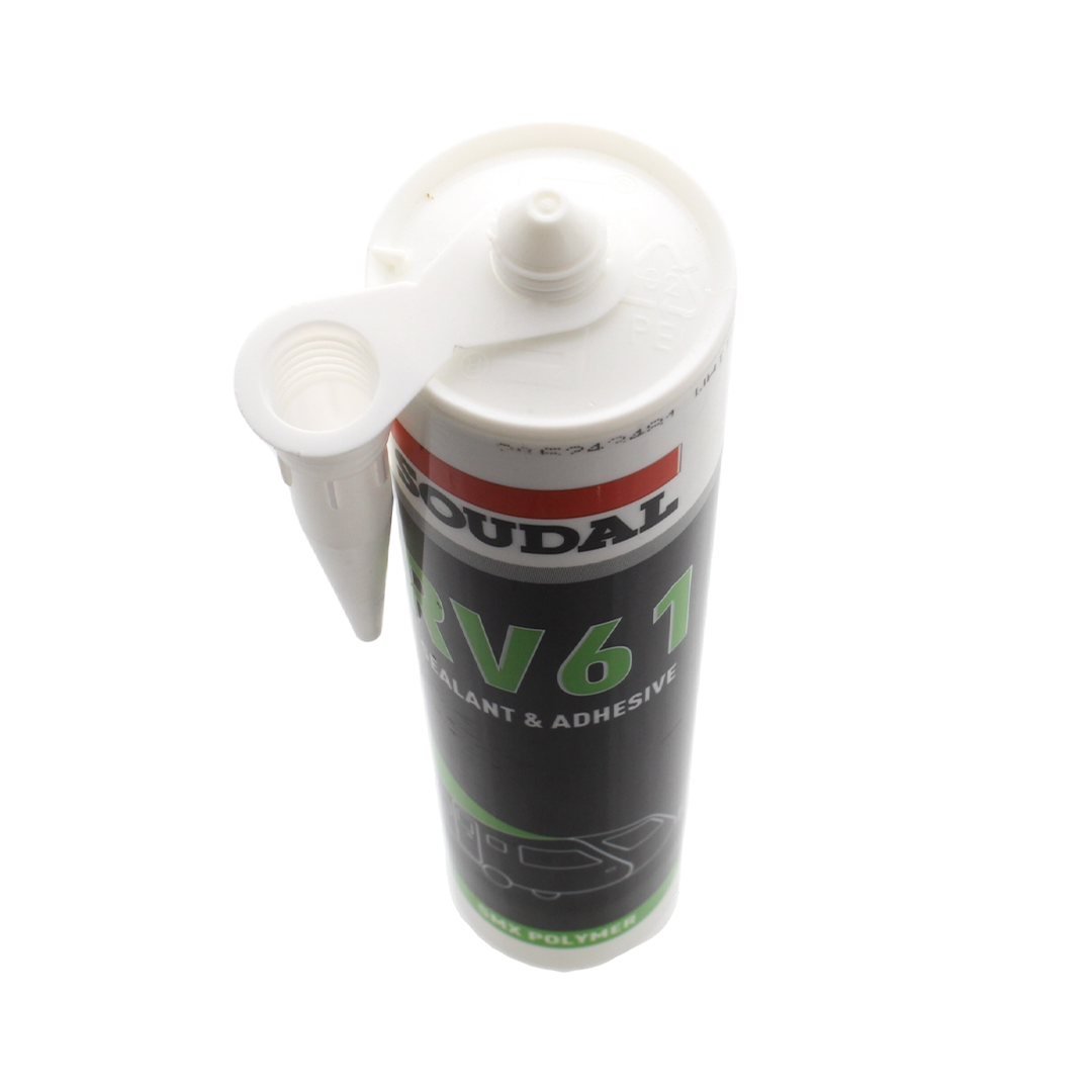 Soudal RV61 White Caravan Sealant & Bonding Adhesive 290ml | 5411183130951 | ThomasTouring.co.uk