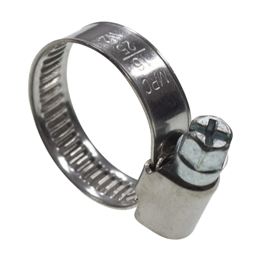 Stainless Steel Hose Clip Size 000 8-16mm - W4 37832 | Jubilee Clips for Sale | ThomasTouring.co.uk