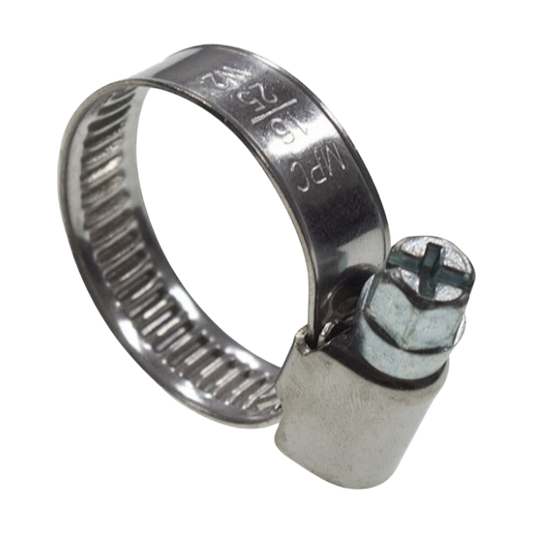 Stainless Steel Hose Clip Size 000 8-16mm - W4 37832 | Jubilee Clips for Sale | ThomasTouring.co.uk