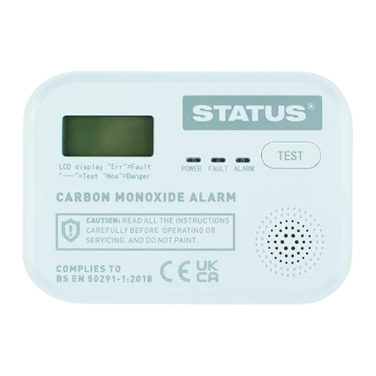 Carbon Monoxide Alarm | Status Digital Carbon Monoxide Alarm | ThomasTouring.co.uk