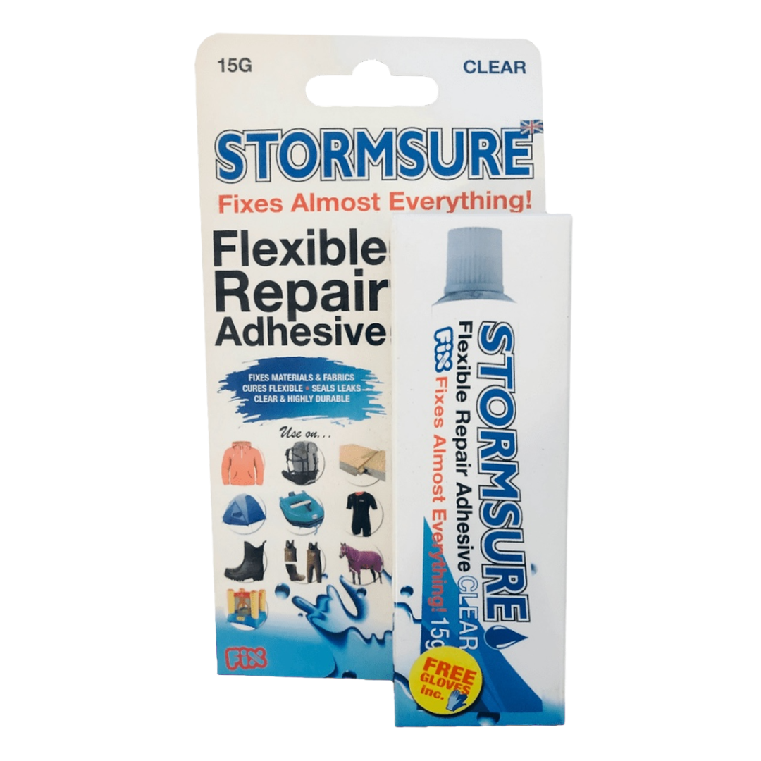 Stormsure Flexible Repair Adhesive 15g | ThomasTouring.co.uk