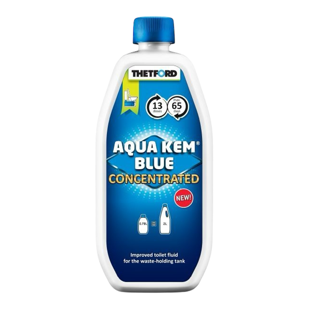 Thetford Aqua Kem Blue Concentrated Toilet Chemical - 780ml | ThomasTouring.co.uk