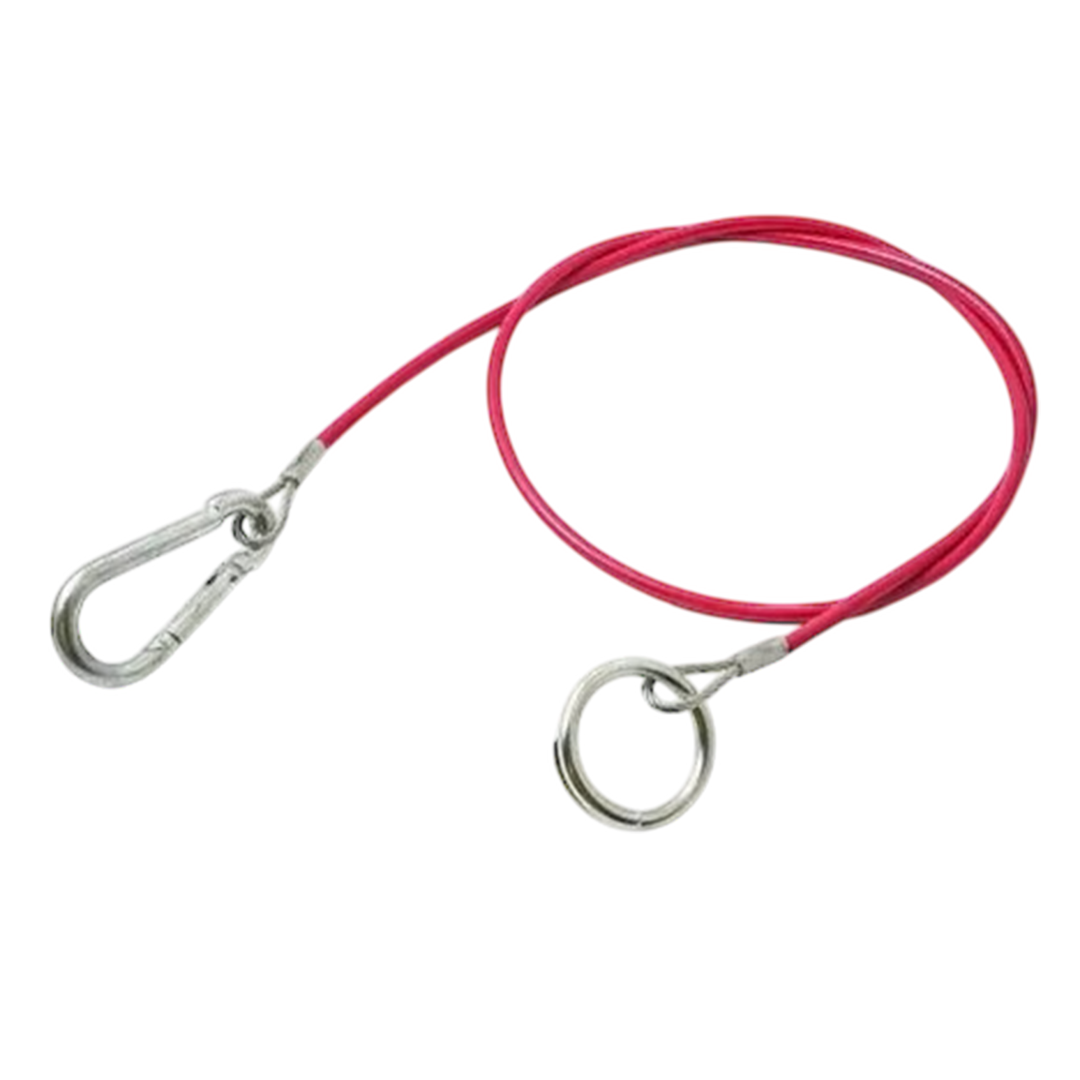 Towing Breakaway Cable with Split Ring | ThomasTouring.co.uk