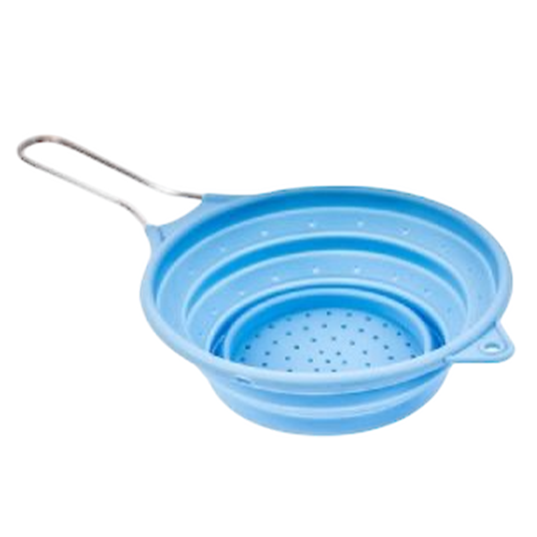 Via Mondo Colander Foldable Blue 1165188 | ThomasTouring.co.uk