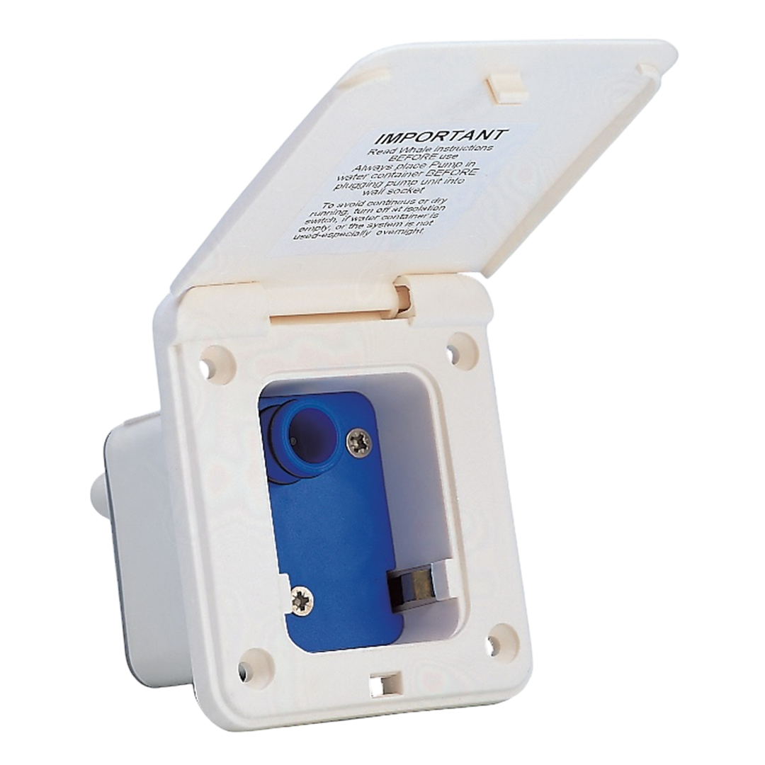 Whale Watermaster Inlet Socket with Integrated Pressure Switch | ThomasTouring.co.uk