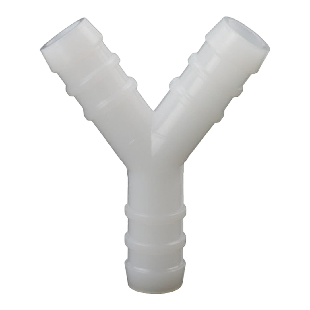 1/2" Y-Shaped Hose Connector for Caravan Water Systems | ThomasTouring.co.uk