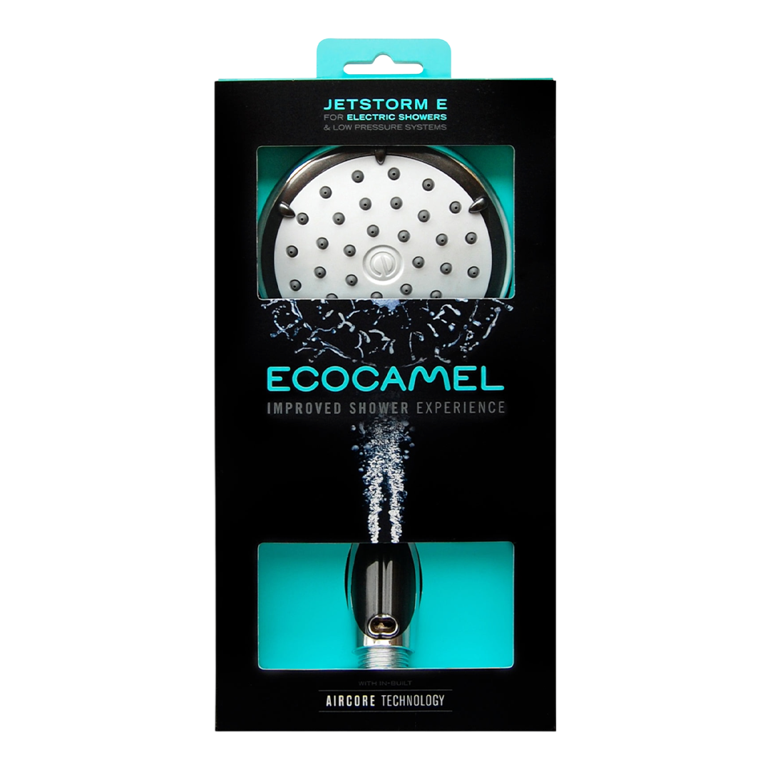 Ecocamel Jetstorm Shower Head | ThomasTouring.co.uk